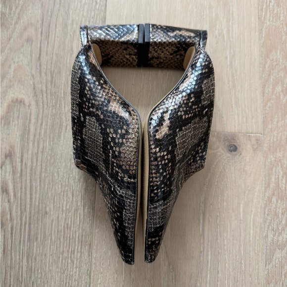 Zara Snake Print Mules - Picture 4 of 8